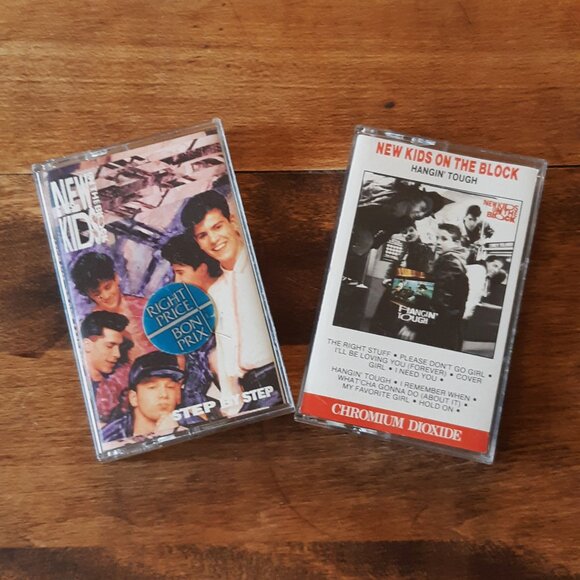Vintage New Kids On The Block (NKOTB) music cassette tapes - albums - 80s 90s - Picture 6 of 6